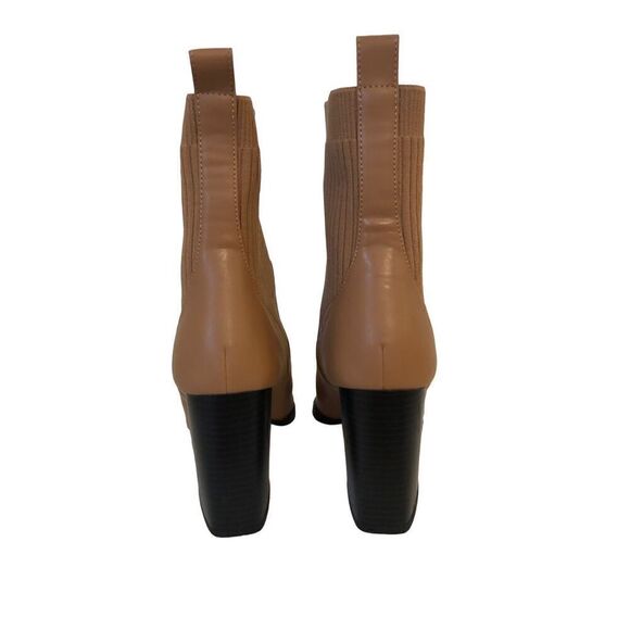 Brand New Open Edit Rafael Pointed Toe Boots Brown Size 9.5 - Picture 6 of 12